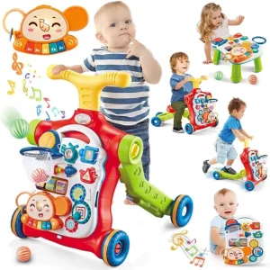 Baby Walker 5 in 1 Sit-to-Stand Learning Scooter